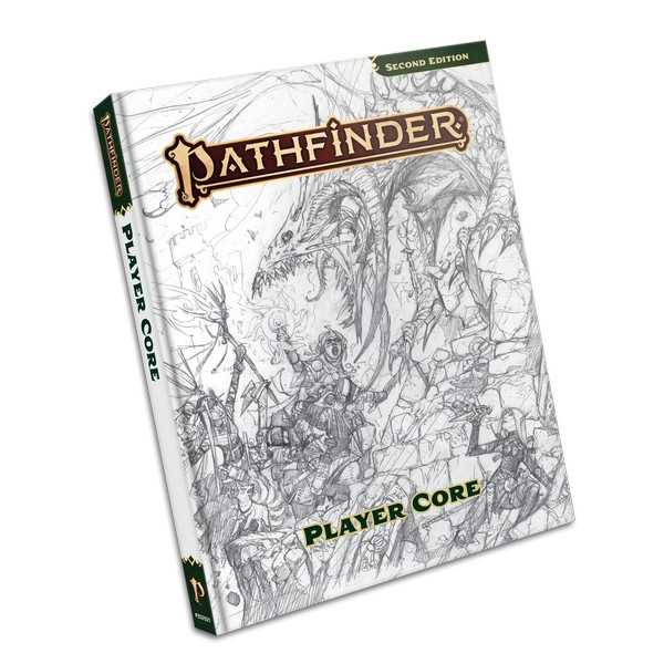 Pathfinder RPG: Pathfinder Player Core 2 Sketch Cover