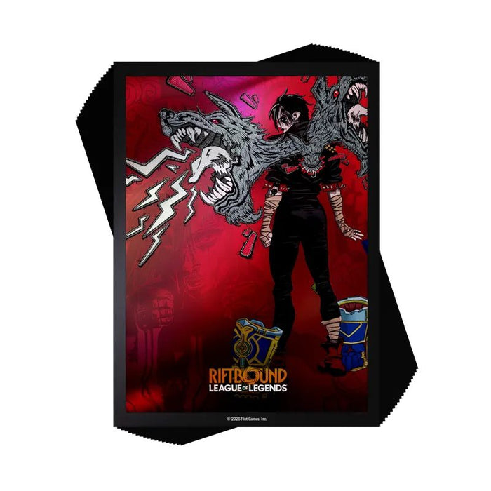 Riftbound: League of Legends TCG - Unleashed Art Sleeves 100 Pack - Vi, Piltover Enforcer
