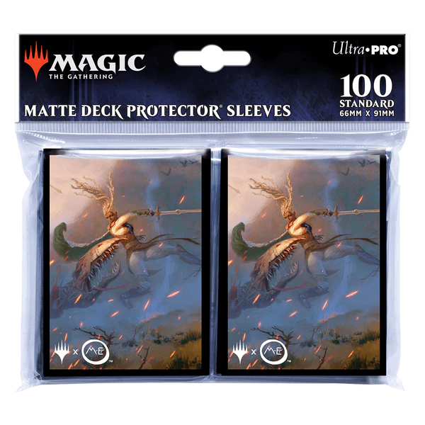 Magic: The Gathering - The Lord Of The Rings: Tales Of Middle-Earth 100ct Sleeves B Featuring: Eowyn