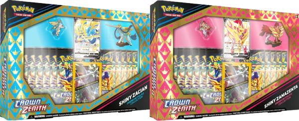 Pokémon TCG: Premium Figure Collection (Shiny Zacian / Shiny Zamazenta)