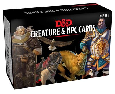 Dungeons & Dragons: MONSTER CARDS - NPCS & CREATURES