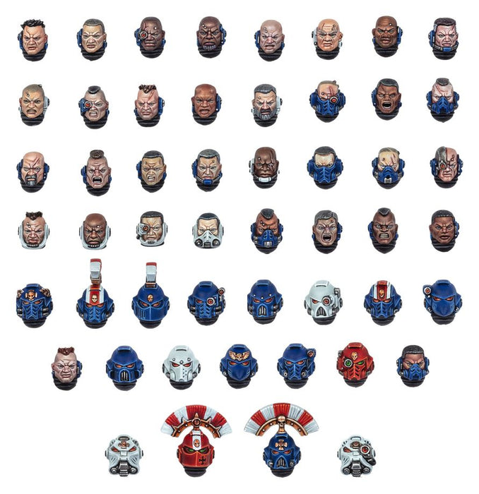 Warhammer 40000: Space Marine Heads