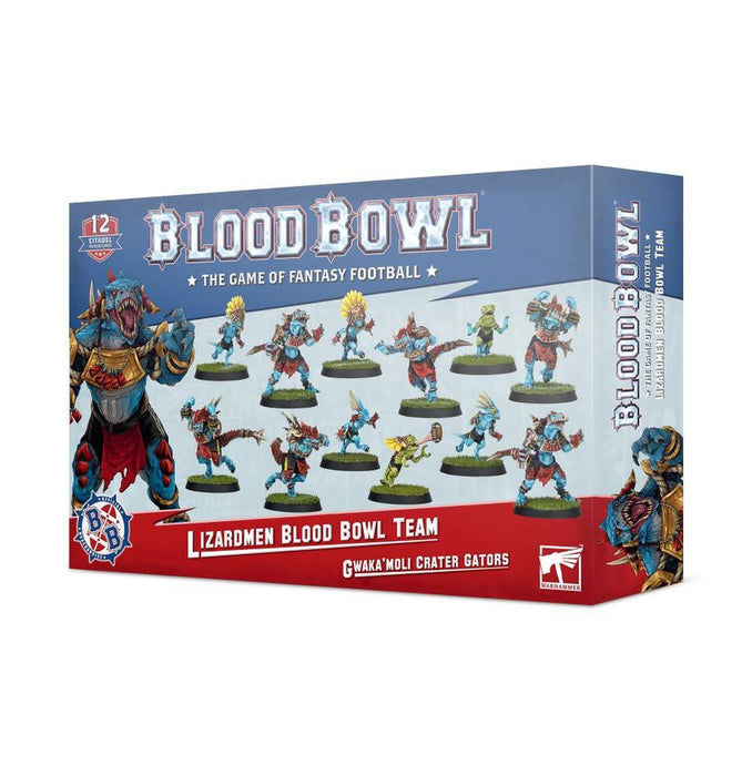 Blood Bowl: Lizardmen Team: The Gwaka'moli Crater Gators