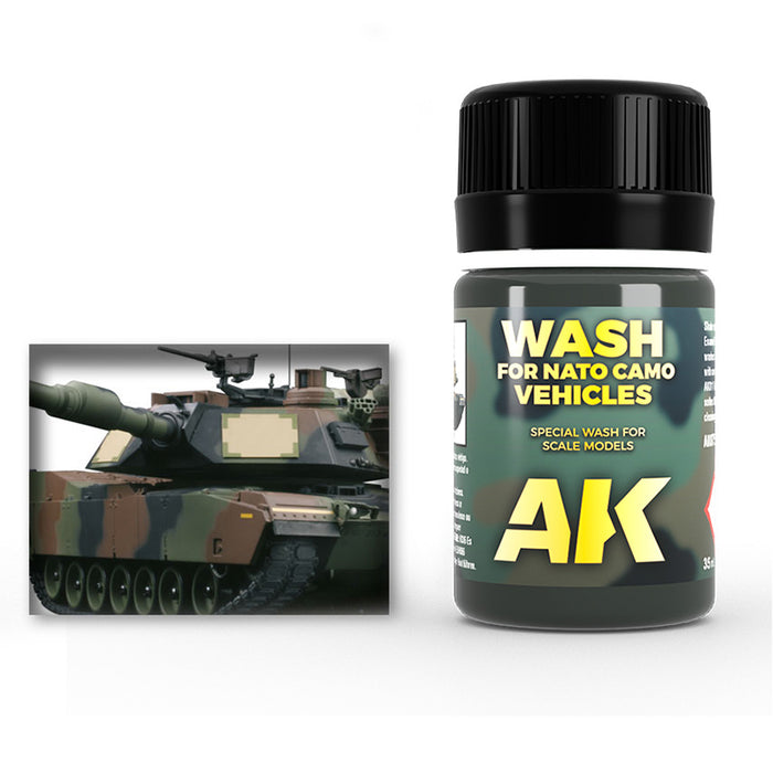 Wash For NATO Tanks