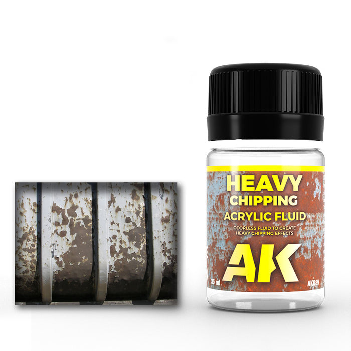 Heavy Chipping Acrylic Fluid