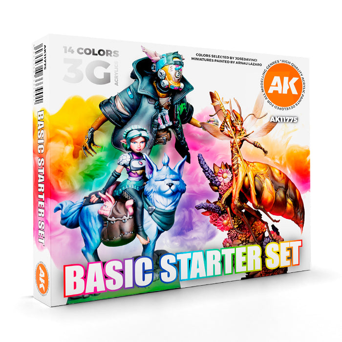 Basic Starter Set – 14 Colors Selected by JOSEDAVINCI