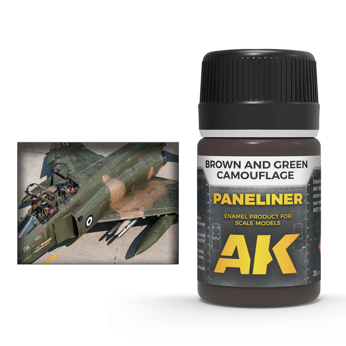 Panel Liners For Brown And Green Camouflage