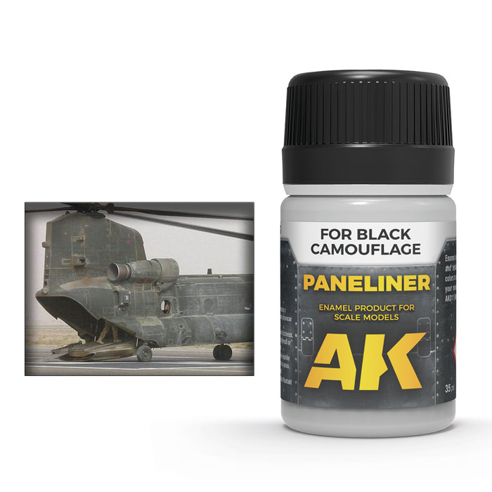 Panel Liners For Black Camouflage