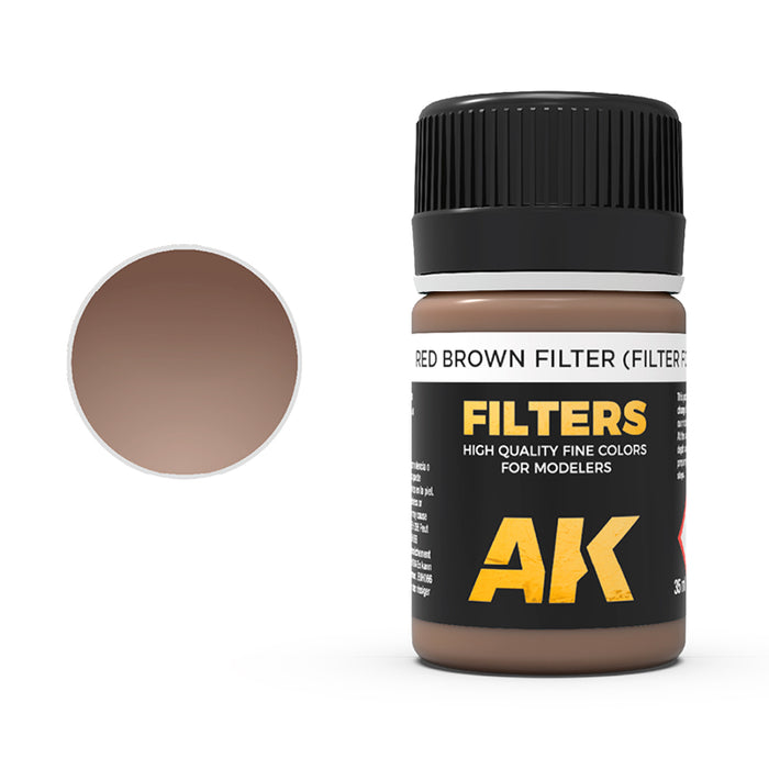 Red Brown Filter For Wood