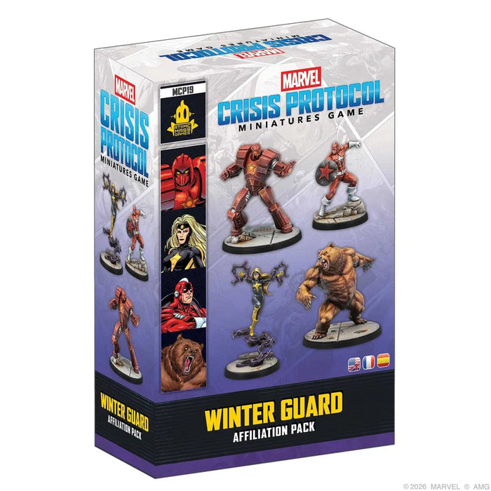 Marvel Crisis Protocol: Winter Guard Affiliation Pack