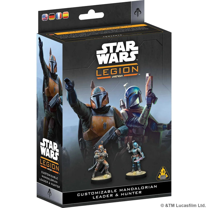 Star Wars Legion: Customisable Mandalorian Leaders & Hunter