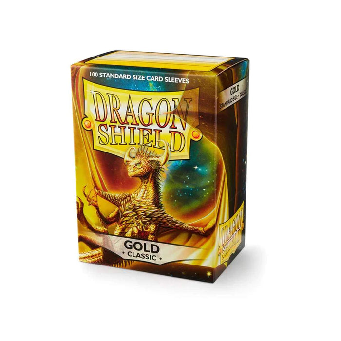 Dragon Shield Classic - Gold (100 ct. in box)