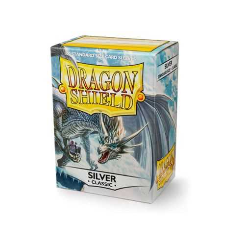 Dragon Shield Classic - Silver (100 ct. in box)