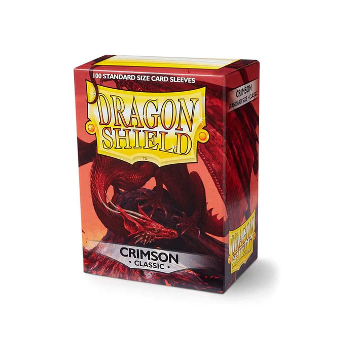 Dragon Shield Classic - Crimson (100 ct. in box)