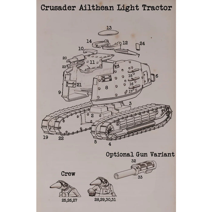 Quar: Crusader Aithlean Tractor
