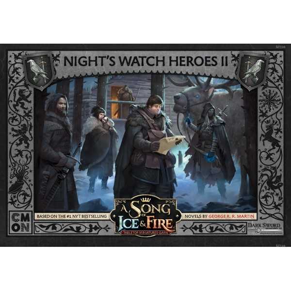 A Song of Ice & Fire: Tabletop Miniatures Game - Night's Watch Heroes Box 2