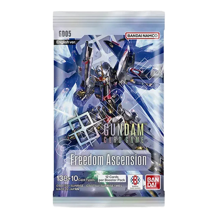 Gundam Card Game: Freedom Ascension Booster Pack