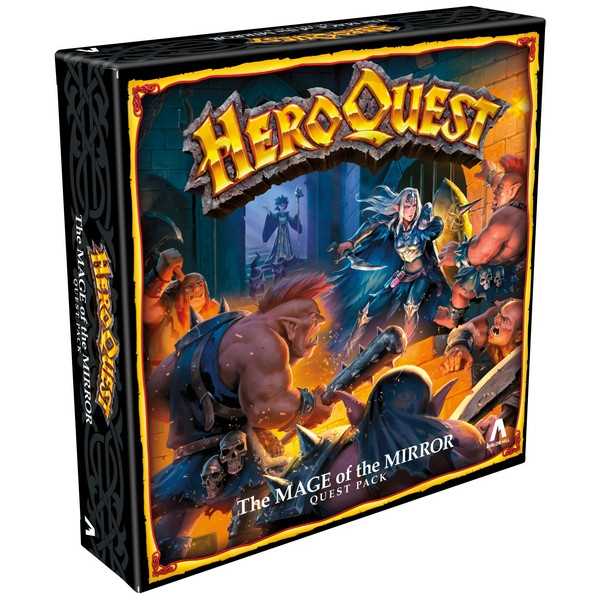 HeroQuest The Mage Of The Mirror Quest Pack Expansion