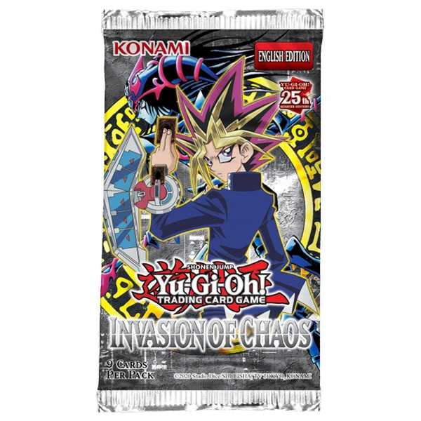 Yu-Gi-Oh! Legendary Collection Reprint 2023 Invasion Of Chaos Booster