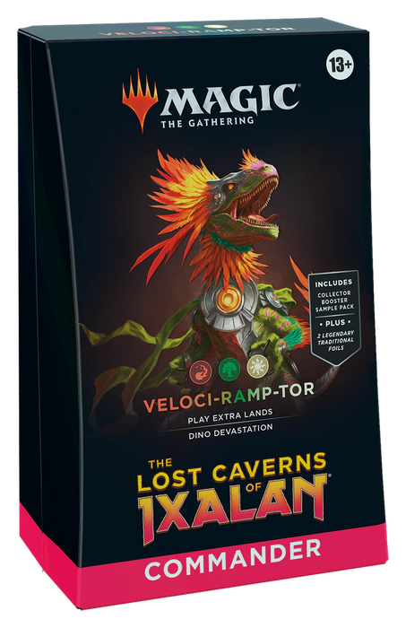 Magic: The Gathering: The Lost Caverns of Ixalan Commander Deck Display