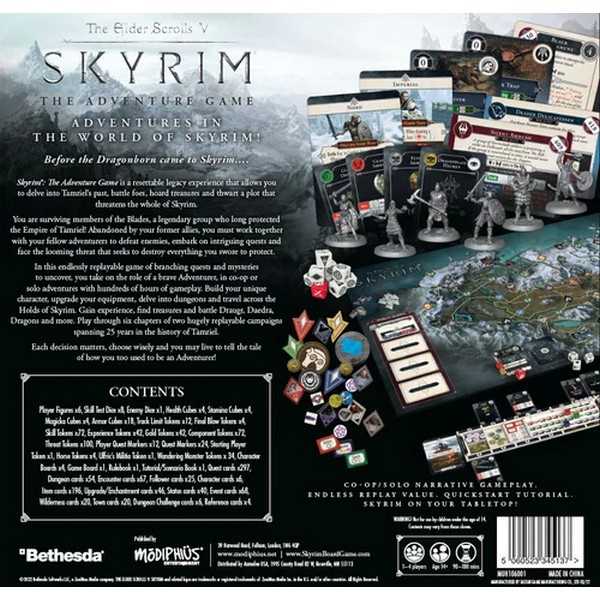 The Elder Scrolls: Skyrim - Adventure Board Game - Core Game