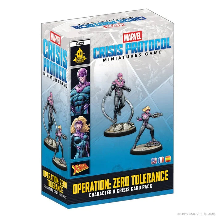 Marvel Crisis Protocol: Operation: Zero Tolerance Crisis Card Pack