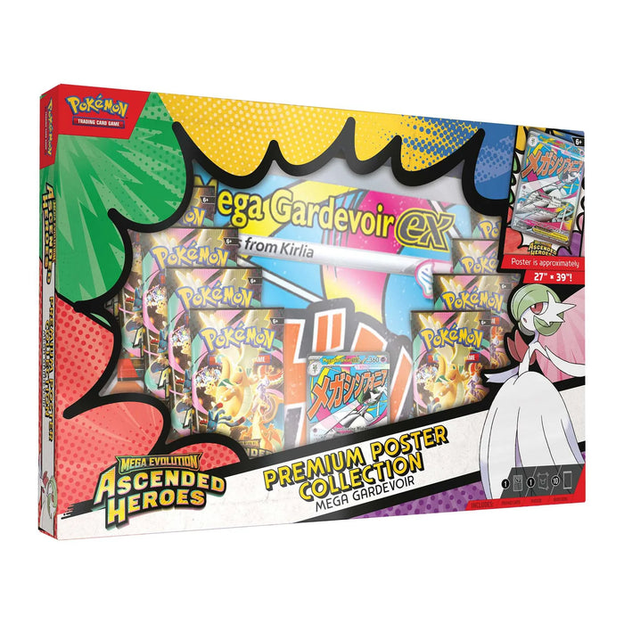 Pokemon TCG:  Mega Evolution Ascended Heroes  - Premium Poster Collection -  Assortment