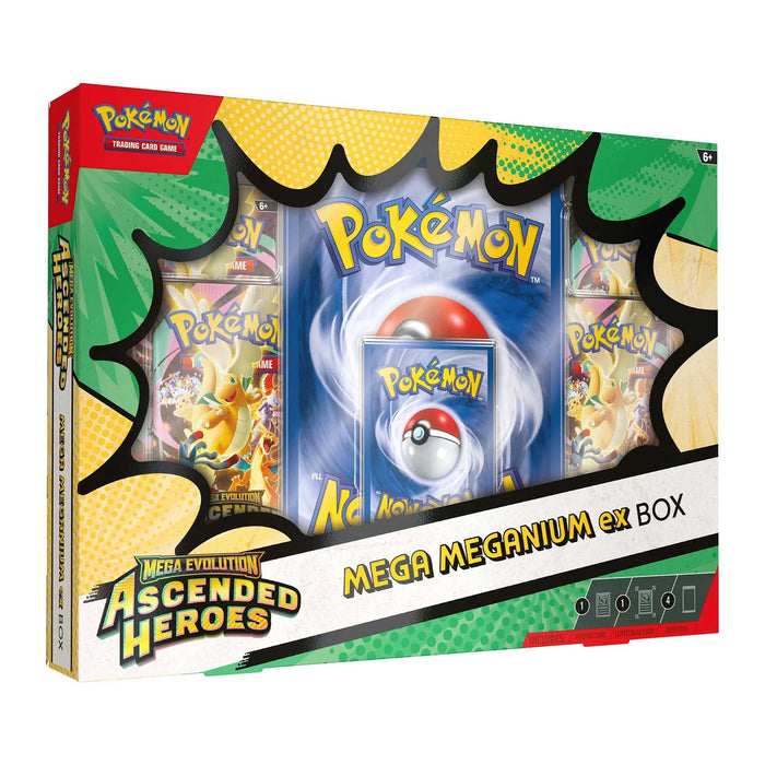 Pokemon TCG: Mega Evolutions Ascended Heroes: Mega Meganium ex Box
