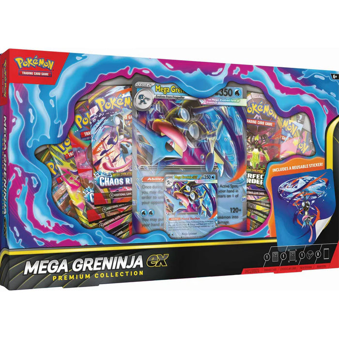 Pokemon TCG: Mega Greninja EX Premium Collecton
