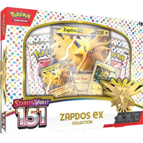 Pokémon TCG: Scarlet & Violet 3.5: 151 – Zapdos ex Collection