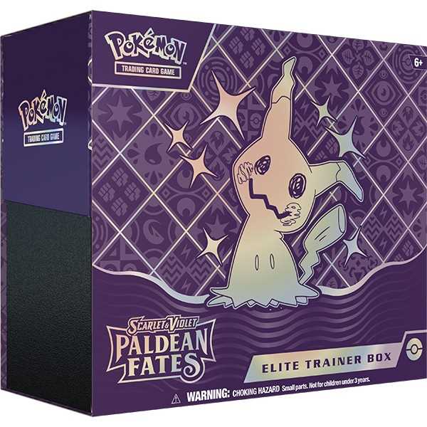 Pokémon Trading Card Game: Scarlet & Violet Paldean Fates Elite Trainer Box