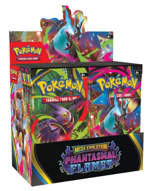 Pokemon TCG: Mega Evolution Phantasmal Flames - Booster Pack (Box of 36)