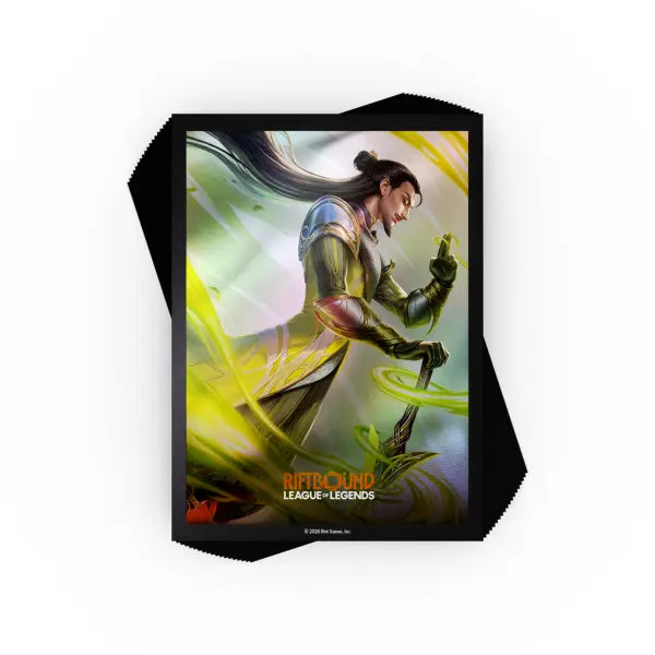 Riftbound: League of Legends TCG - Unleashed Art Sleeves 100 Pack - Master Yi, Wuju Master