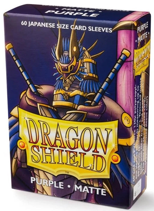 Dragon Shield Matte - Japanese Size - Purple (60 ct. in box)