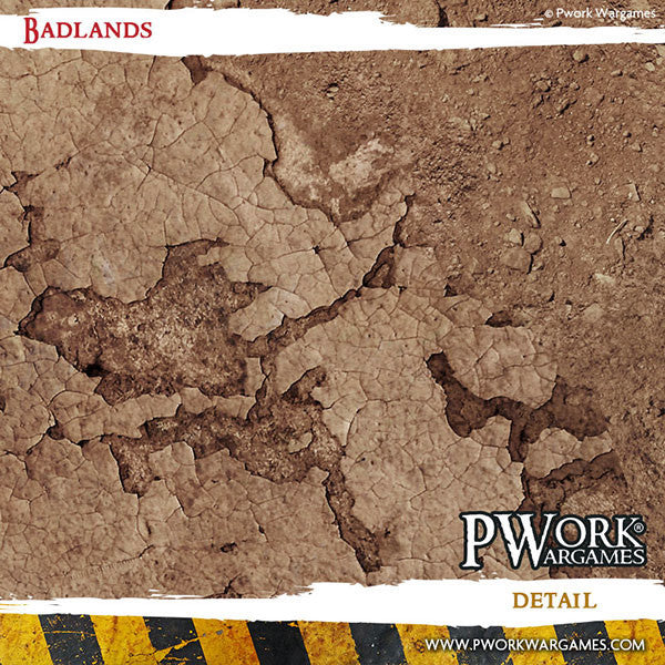 PWork Neoprene Terrain Mat - Badlands 44x60"