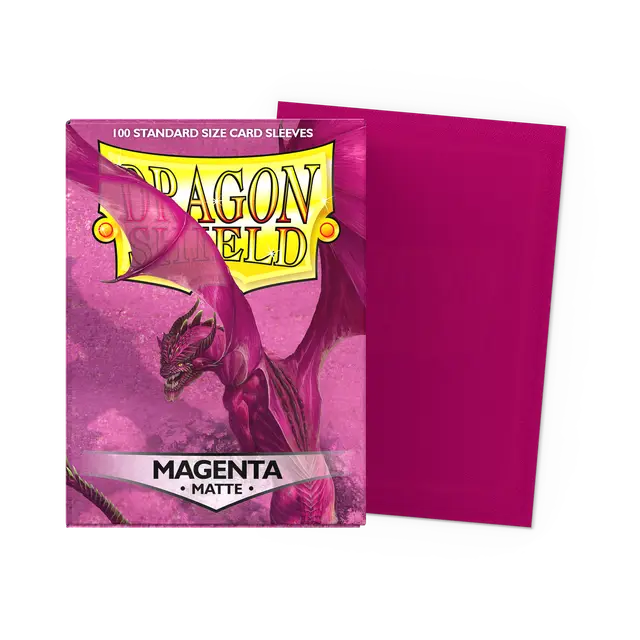 Dragon Shield Matte - Magenta (100 ct. in box)