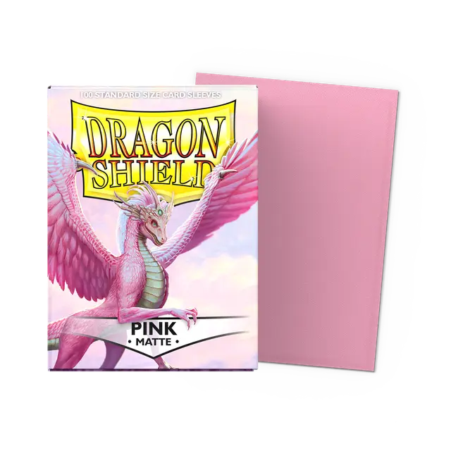 Dragon Shield Matte - Pink (100 ct. in box)