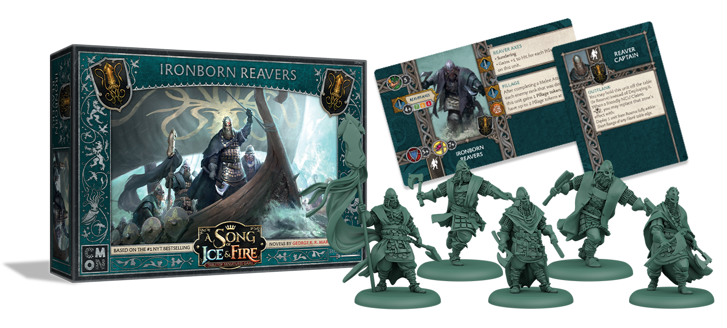 A Song of Ice & Fire: Tabletop Miniatures Game - Ironborn Reavers