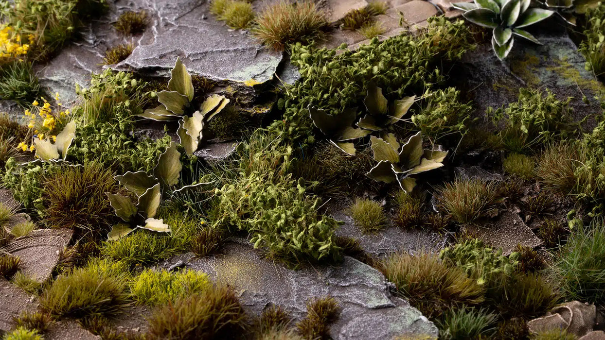 Tufts - Dark Green Shrubs