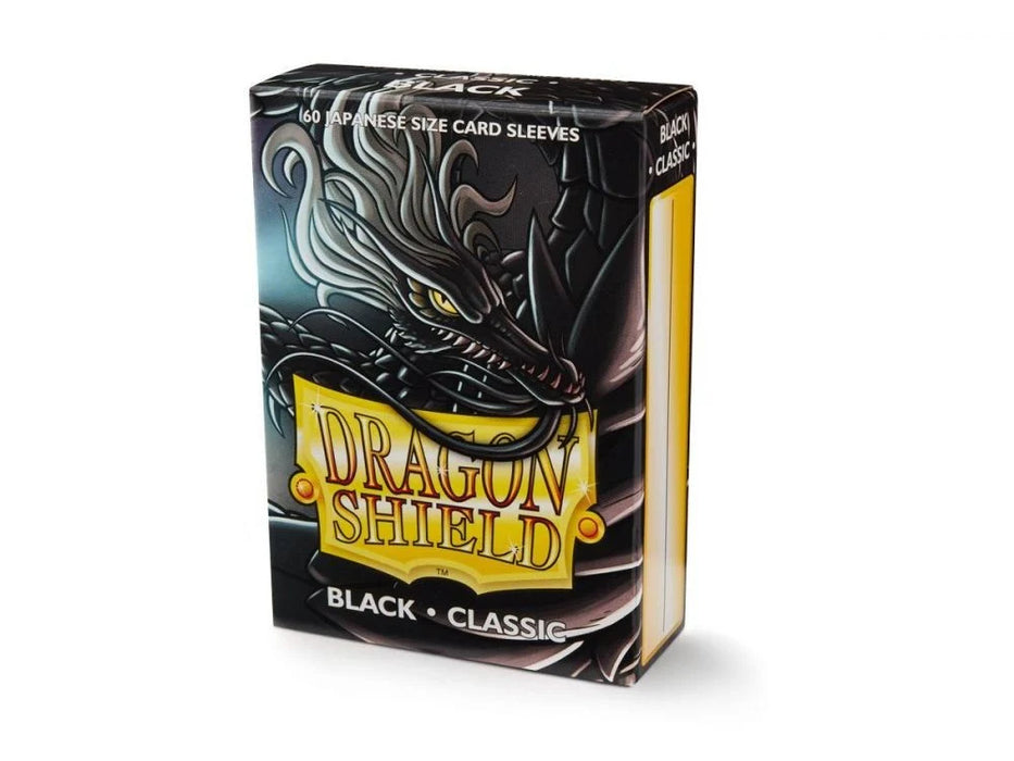 Dragon Shield Matte - Japanese Size - Black (60 ct. in box)