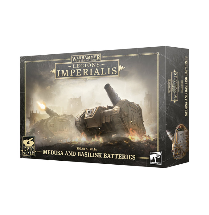 Legions Imperialis: Solar Auxilia: Medusa and Basilisk Batteries