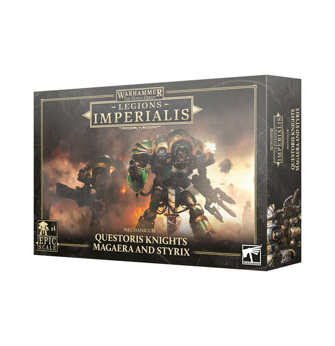 Legions Imperialis: Mechanicum Questoris Knights Magaera Styrix