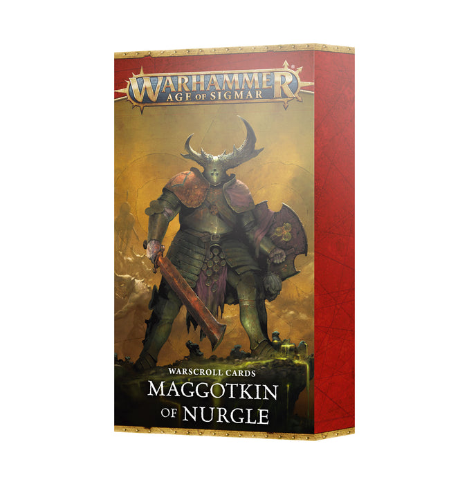 Age of Sigmar: Warscroll Cards: Maggotkin of Nurgle
