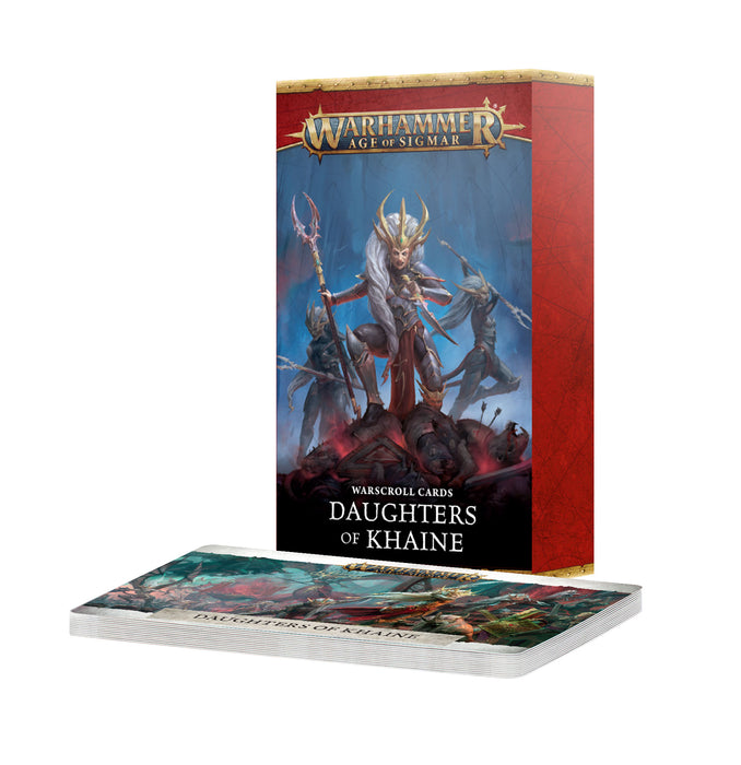 Age of Sigmar: Warscroll Cards: Daughters of Khaine