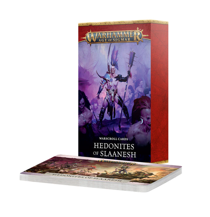 Age of Sigmar: Warscroll Cards: Hedonites of Slaanesh