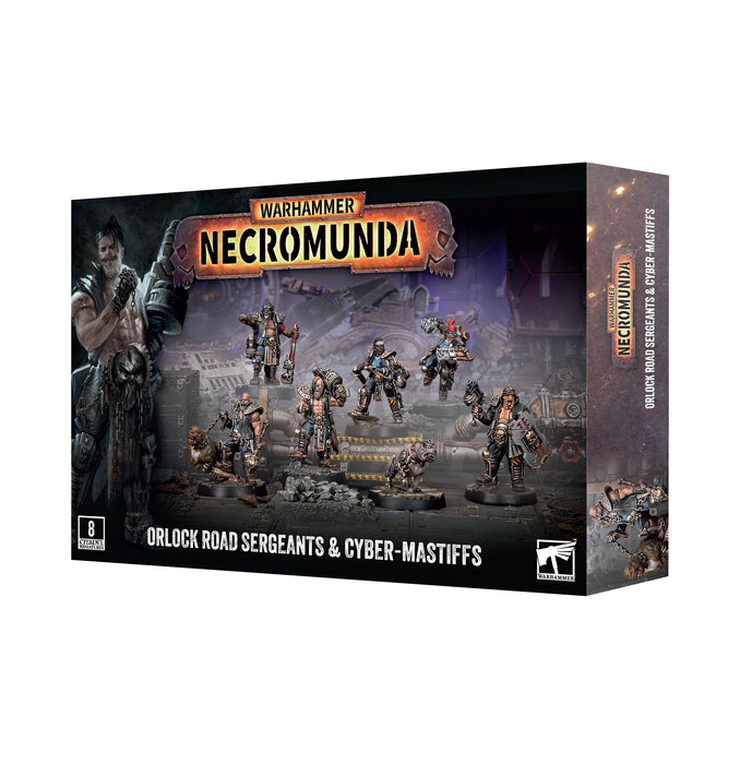 Necromunda: Orlock Road Sergeants and Cyber-Mastiffs