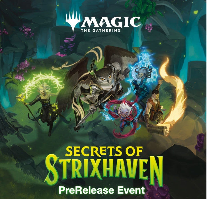 Magic: The Gathering: Secrets of Strixhaven Pre release event: Saturday 18th April