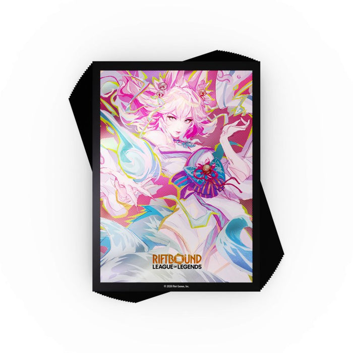 Riftbound: League of Legends TCG - Spiritforged Art Sleeves 100 Pack - Spirit Blossom Ahri