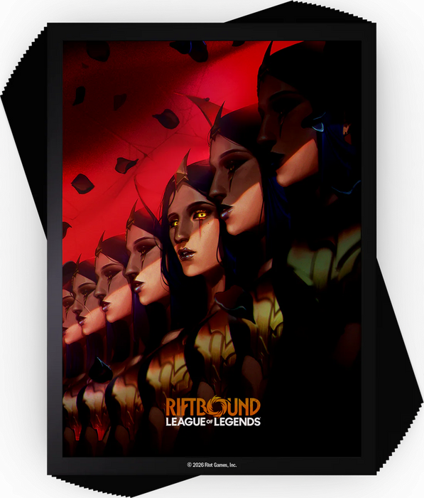 Riftbound: League of Legends TCG - Unleashed Art Sleeves 100 Pack- LeBlanc, Deceiver