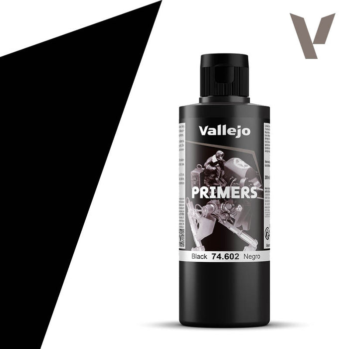 Vallejo Black Primer - 200ml